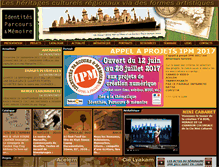 Tablet Screenshot of heritages-culturels.org